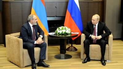 Владимир Путин - Никола Пашинян - Путин пригласил Пашиняна посетить Россию с официальным визитом - mir24.tv - Россия - Армения - Азербайджан