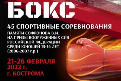 Сергей Волков - В Костроме стартует турнир по боксу, посвященный памяти Вадима Софронова - kostroma.mk.ru - Россия - Костромская обл. - Кострома