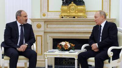 Владимир Путин - Никола Пашинян - Ильхам Алиев - Путин пригласил Пашиняна в Россию с официальным визитом - iz.ru - Россия - Армения - Израиль - Азербайджан