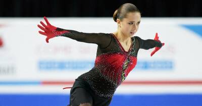 Камила Валиева - Анна Щербакова - Александра Трусова - Каори Сакамото - Камила Валиева провела первую тренировку после Пекина (видео) - focus.ua - Россия - Украина - Япония - Пекин