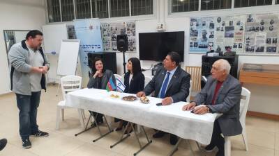 Азербайджан - В мэрии израильского города Ашкелон состоялась встреча с азербайджанскими депутатами (ФОТО) - trend.az - Израиль - Азербайджан - Ашкелон
