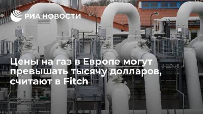 Олафа Шольца - Fitch: цены на газ в Европе из-за ситуации вокруг Украины могут превышать тысячу долларов - smartmoney.one - Россия - Украина - Германия