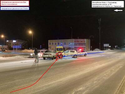 В Сыктывкаре молодой водитель стал виновником ДТП через 20 дней после получения прав - komiinform.ru - Сыктывкар