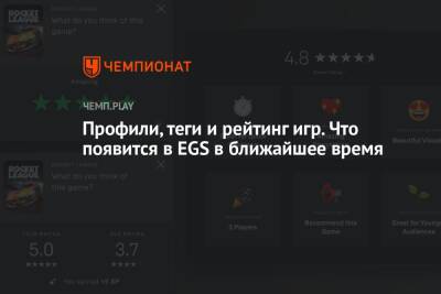 Профили, теги и рейтинг игр. Что появится в EGS в ближайшее время - championat.com