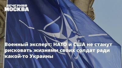 Владимир Путин - Виктор Литовкин - Военный эксперт: НАТО и США не станут рисковать жизнями своих солдат ради какой-то Украины - vm.ru - Москва - Россия - США - Украина - ДНР - ЛНР - Донецкая обл.