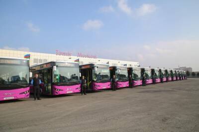 Константин Шапиро - Азербайджан - В Баку на ряд маршрутов вышли новые автобусы - trend.az - Турция - Азербайджан - Баку