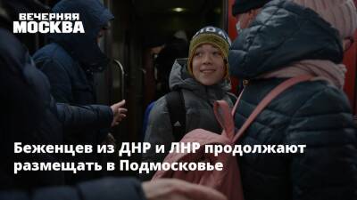 Беженцев из ДНР и ЛНР продолжают размещать в Подмосковье - vm.ru - Украина - Московская обл. - ДНР - ЛНР