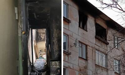 Появились фото из квартиры в Петрозаводске, где сегодня утром взорвался газ - gubdaily.ru - Петрозаводск