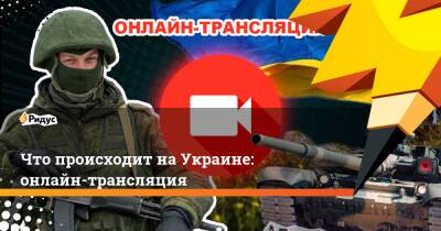 Владимир Путин - Что происходит на Украине: онлайн-трансляция - ridus.ru - Россия - Украина - Эстония - Донецк - Польша - Литва - Латвия