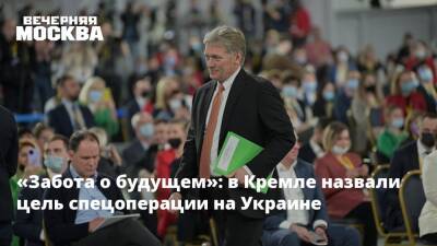 Владимир Путин - Дмитрий Песков - Виктор Литовкин - «Забота о будущем»: в Кремле назвали цель спецоперации на Украине - vm.ru - Москва - Россия - Украина - ДНР - ЛНР