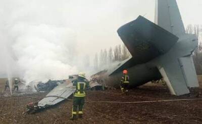 ГСЧС Украины: Самолёт ВСУ упал в Киевской области, есть жертвы - echo.msk.ru - Украина - Киевская обл.