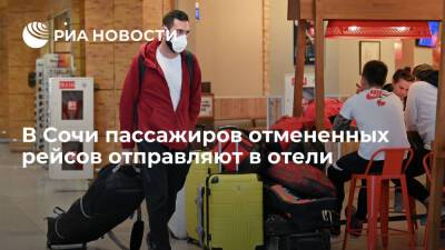 Мэр Сочи Копайгородский: пассажиров отмененных рейсов развозят по гостиницам - ria.ru - Москва - Россия - Анапа - Сочи - Краснодарский край - Краснодар