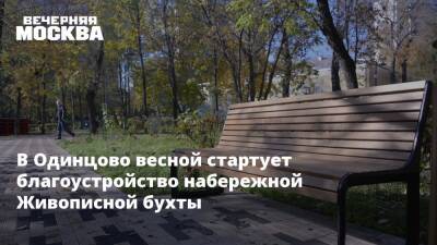 В Одинцово весной стартует благоустройство набережной Живописной бухты - vm.ru - Благоустройство