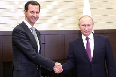 Владимир Путин - Башар Асад - Путин поблагодарил Асада за поддержку по вопросу Украины - aif.ru - Москва - Россия - Сирия - Украина