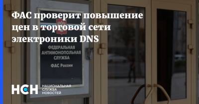 Денис Кусков - ФАС проверит повышение цен в торговой сети электроники DNS - nsn.fm