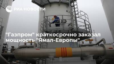 Владимир Путин - "Газпром" краткосрочно заказал мощность "Ямал-Европы" для транзита газа через Польшу - smartmoney.one - Россия - Украина - Польша - Европа - Донецкая обл.