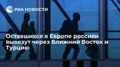 Владимир Путин - Дмитрий Песков - Дмитрий Горин - Вице-глава РСТ Горин: оставшихся в Европе россиян вывезут через Ближний Восток и Турцию - ria.ru - Москва - Россия - Украина - Египет - Турция - ДНР - Мальдивы - ЛНР - Эмираты - Таиланд - Европа - Москва - Донецкая обл.