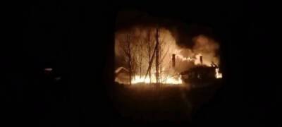 Одинокий мужчина сгорел в деревне Карелии (ФОТО) - stolicaonego.ru - район Кемский - республика Карелия