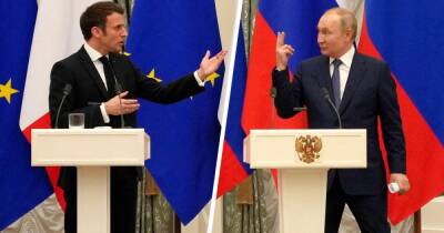 Владимир Путин - Эммануэль Макрон - Вторжение РФ в Украину: Путин назвал условия "урегулирования" в разговоре с Макроном - focus.ua - Россия - Украина - Крым - Франция