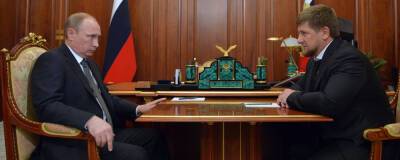 Владимир Путин - Рамзан Кадыров - Путин провел в Москве рабочую встречу с главой Чечни Кадыровым - runews24.ru - Москва - Россия - респ. Чечня