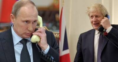 Владимир Зеленский - Борис Джонсон - Джонсон и Путин провели телефонные переговоры: говорили об Украине - vchaspik.ua - Россия - Украина - Киев - Англия