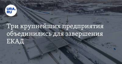 Евгений Куйвашев - Три крупнейших предприятия объединились для завершения ЕКАД - ura.news - Екатеринбург - Свердловская обл.
