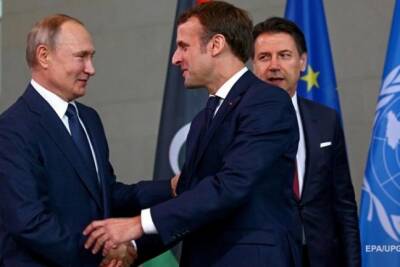 Владимир Путин - Эммануэль Макрон - Джо Байден - Анастасий Маркин - "Я ничего не исключаю": Макрон может встретиться с Путиным из-за Украины - rupor.info - Москва - Россия - США - Украина - Франция - с. Путин