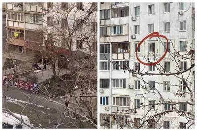 В Одессе из окна многоэтажки выпал мужчина: очевидцы показали кадры с места ЧП - politeka.net - Украина - Одесса - Одесса