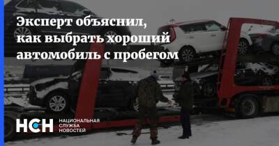 Петр Шкуматов - Эксперт объяснил, как выбрать хороший автомобиль с пробегом - nsn.fm - Москва - Россия
