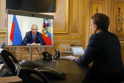 Владимир Путин - Борис Джонсон - Путин обсудил с Макроном ситуацию вокруг Украины - tvc.ru - Россия - Украина - Киев - Англия - Франция