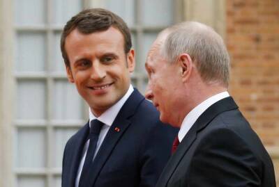 Владимир Путин - Путин - Путин и Макрон обсудили ситуацию вокруг Украины и гарантии безопасности - news-front.info - Россия - Украина - Франция