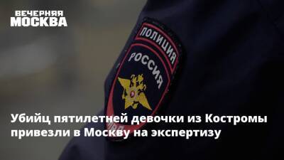 Убийц пятилетней девочки из Костромы привезли в Москву на экспертизу - vm.ru - Москва - Кострома - Кострома