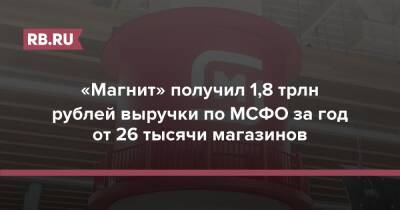 Ян Дюннинг - «Магнит» получил 1,8 трлн рублей выручки по МСФО за год от 26 тысячи магазинов - rb.ru - Россия