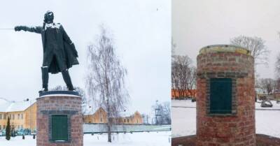 Александр Суворов - В Полтаве демонтировали многострадальный памятник Суворову, переехавший из Киева - kp.ua - Украина - Киев - Полтава