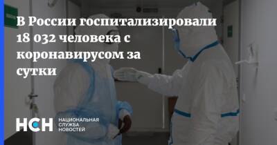 В России госпитализировали 18 032 человека с коронавирусом за сутки - nsn.fm - Россия - Россияне