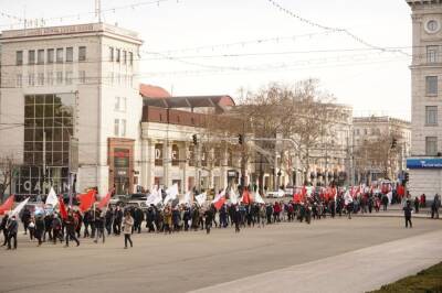 Майя Санду - «Энергомор стоп!» – В Молдове митингуют против роста цен на... - politnavigator.net - Молдавия - Кишинев