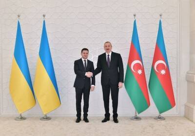 Ильхам Алиев - Президент Ильхам Алиев - Президент Ильхам Алиев: Нынешний уровень и расширение с каждым днем отношений между Азербайджаном и Украиной вызывает особое удовлетворение - trend.az - Украина - Азербайджан