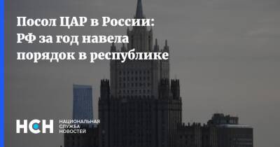 Посол ЦАР в России: РФ за год навела порядок в республике - nsn.fm - Россия - Запад