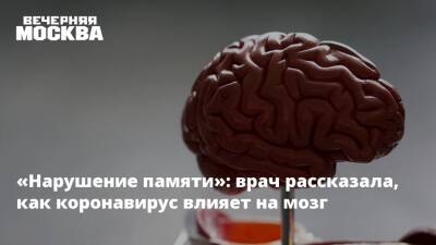 Н.И.Пирогов - Александр Гинцбург - «Нарушение памяти»: врач рассказала, как коронавирус влияет на мозг - vm.ru - Россия