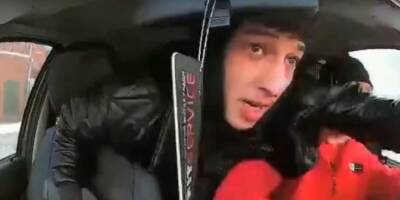 Житель Омска напал на таксиста во время поездки и попал на видео - ruposters.ru - Россия - Омск