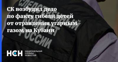 СК возбудил дело по факту гибели детей от отравления угарным газом на Кубани - nsn.fm - Россия - Краснодарский край