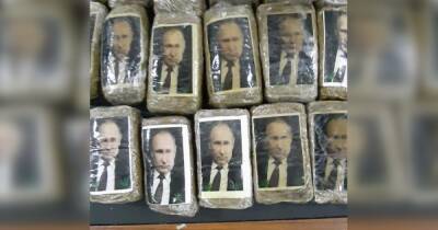 Владимир Путин - Пабло Эскобар - Ливия - В Ливии обнаружили крупную партию наркотиков, украшенную фотографиями Путина (фото) - focus.ua - Россия - Украина - Ливия