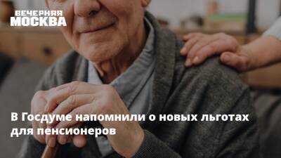 Светлана Бессараб - В Госдуме напомнили о новых льготах для пенсионеров - vm.ru - Россия