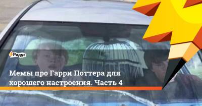 Гарри Поттер - Мемы про Гарри Поттера для хорошего настроения. Часть 4 - ridus.ru