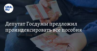 Михаил Щапов - Депутат Госдумы предложил проиндексировать все пособия - ura.news