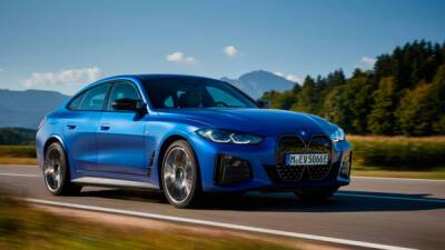 Компания BMW впервые обновила по воздуху электромобиль BMW i4 - bin.ua - Украина