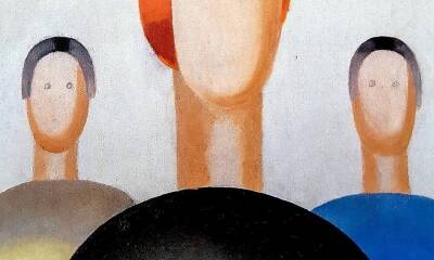 Анна Лепорская - Глаза картине ученицы Малевича подрисовал охранник «Ельцин Центра» - znak.com