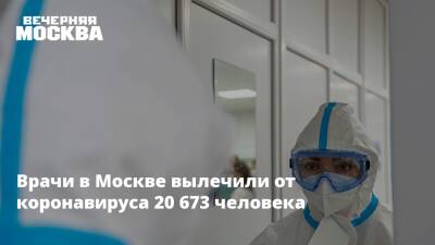 Александр Гинцбург - Врачи в Москве вылечили от коронавируса 20 673 человека - vm.ru - Москва - Москва