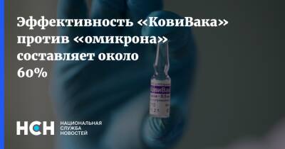 Айдар Ишмухаметов - Эффективность «КовиВака» против «омикрона» составляет около 60% - nsn.fm - Россия