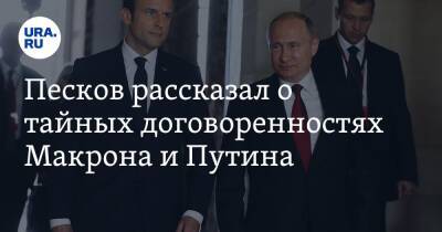 Владимир Путин - Дмитрий Песков - Песков рассказал о тайных договоренностях Макрона и Путина - ura.news - Москва - Россия - Украина - Белоруссия - Франция - Минск